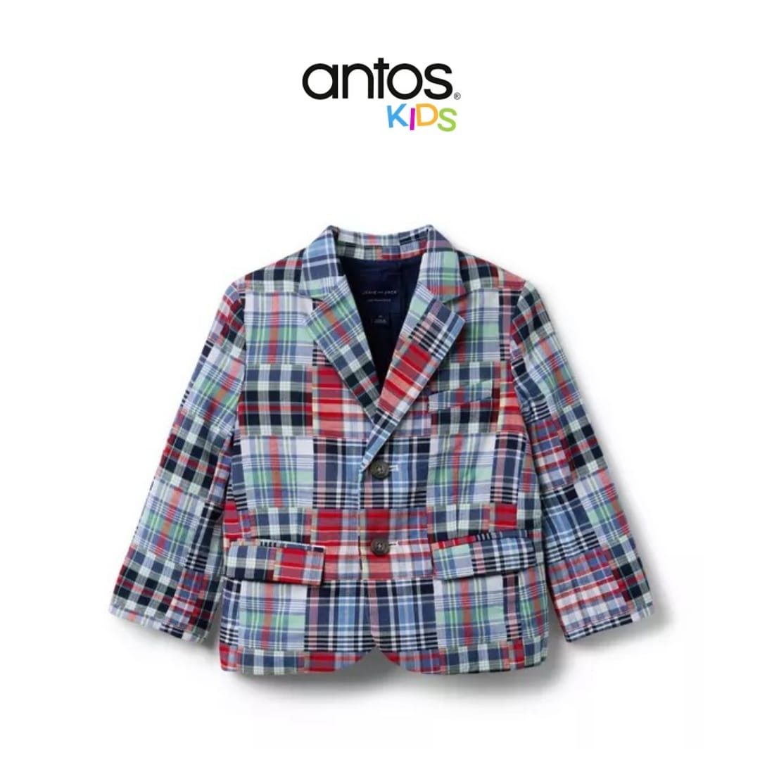 The Madras Patchwork Blazer