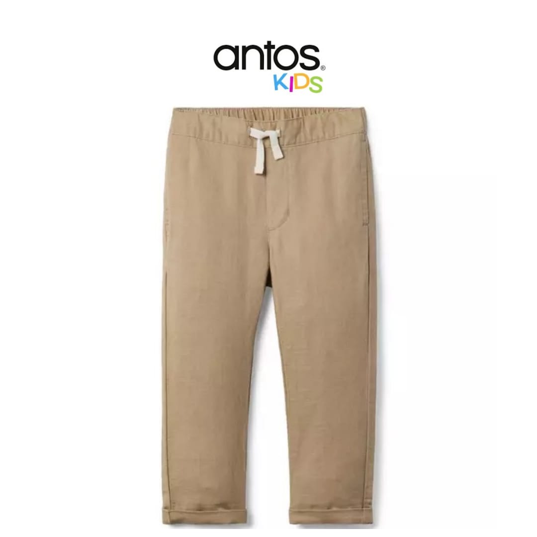 The Linen-Cotton Pull-On Pant
