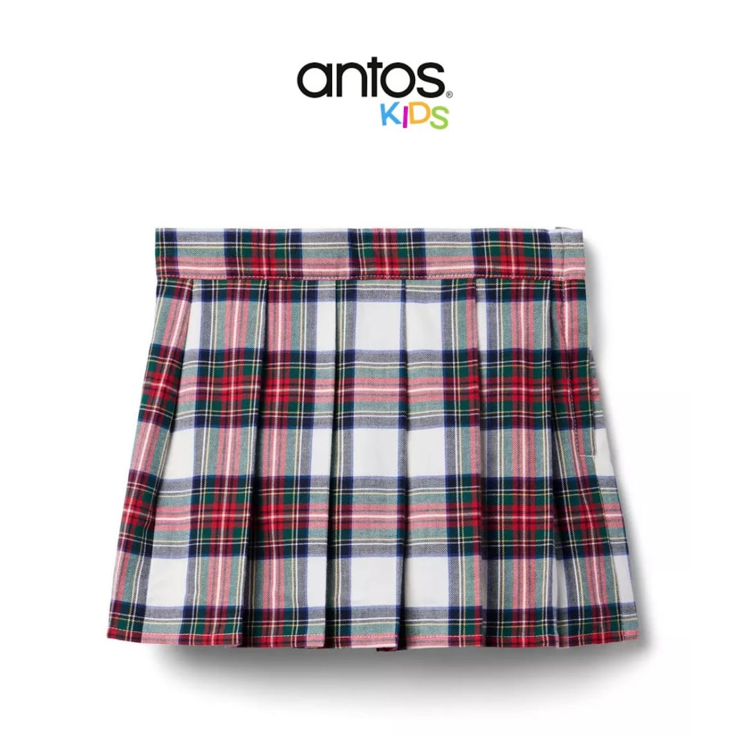 Tartan Pleated Skirt