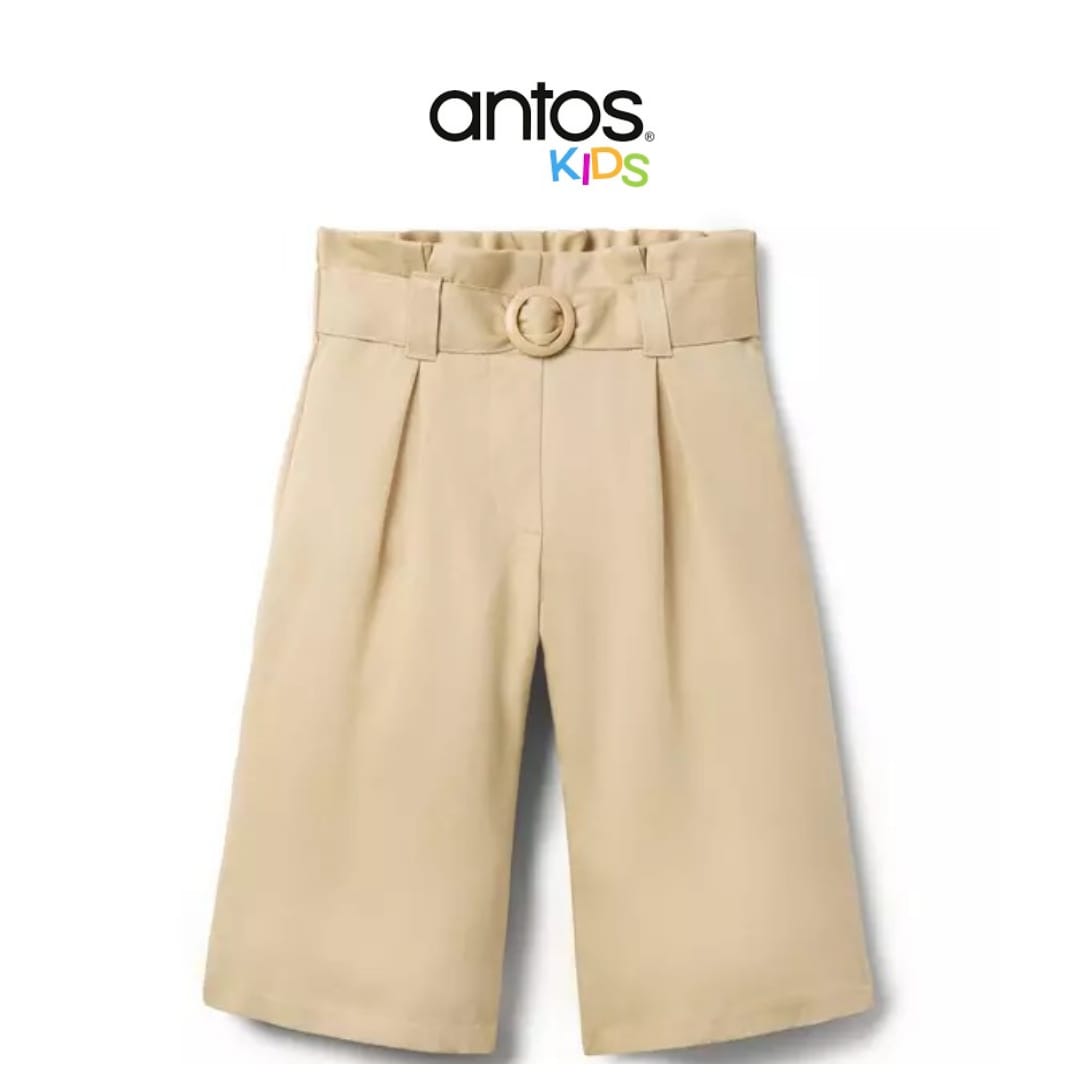 Belted Wide Leg Pant