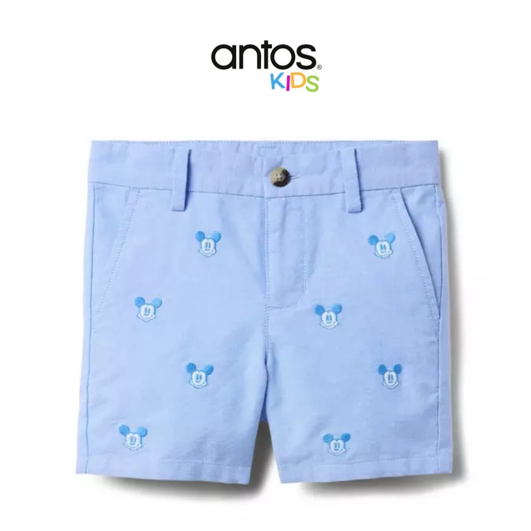 Disney Mickey Mouse Embroidered Oxford