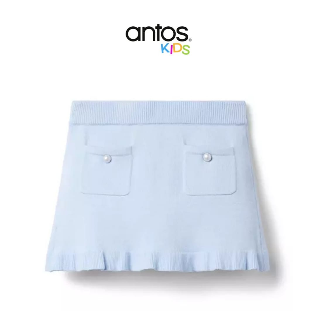 Ruffle Hem Sweater Skirt