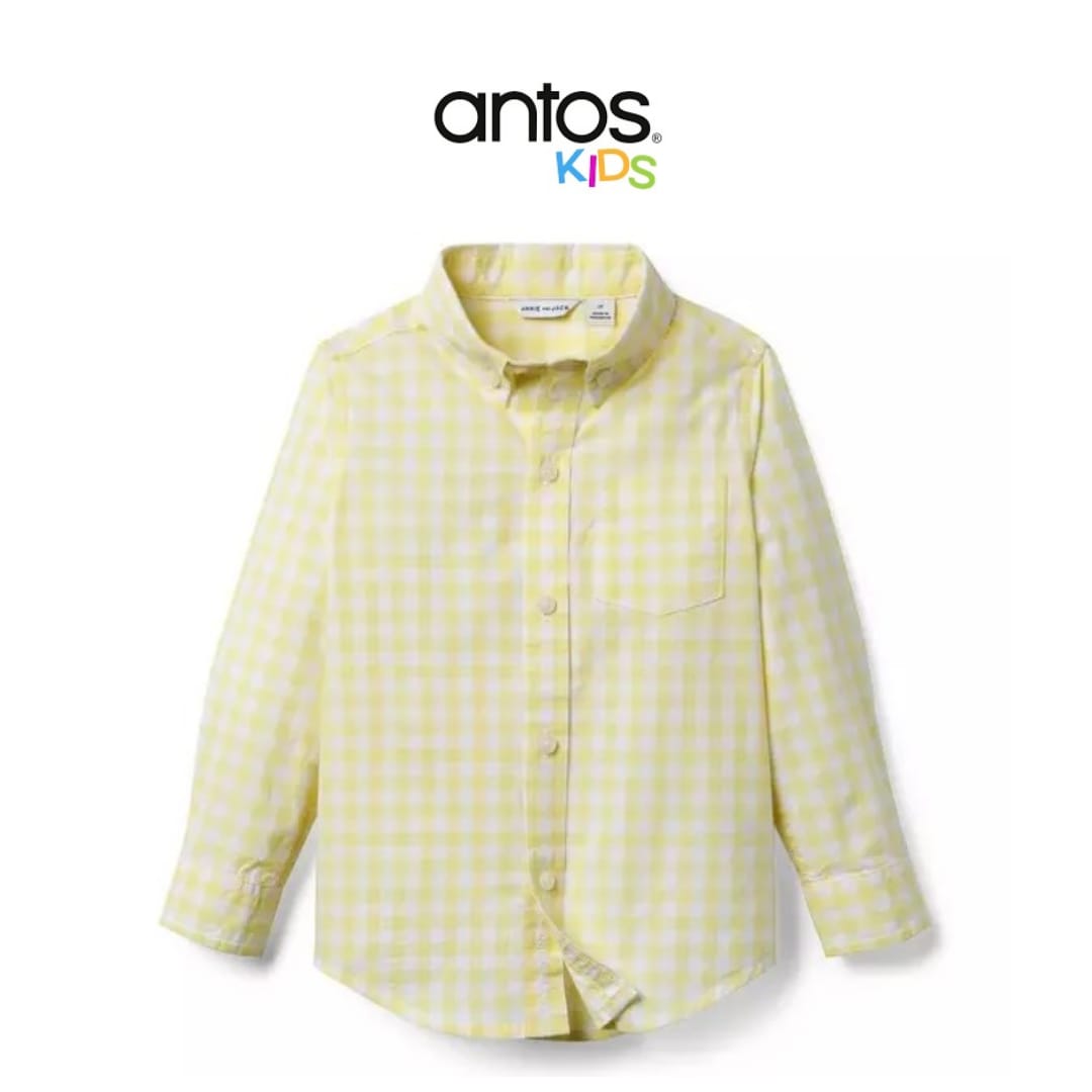 Gingham Poplin Shirt