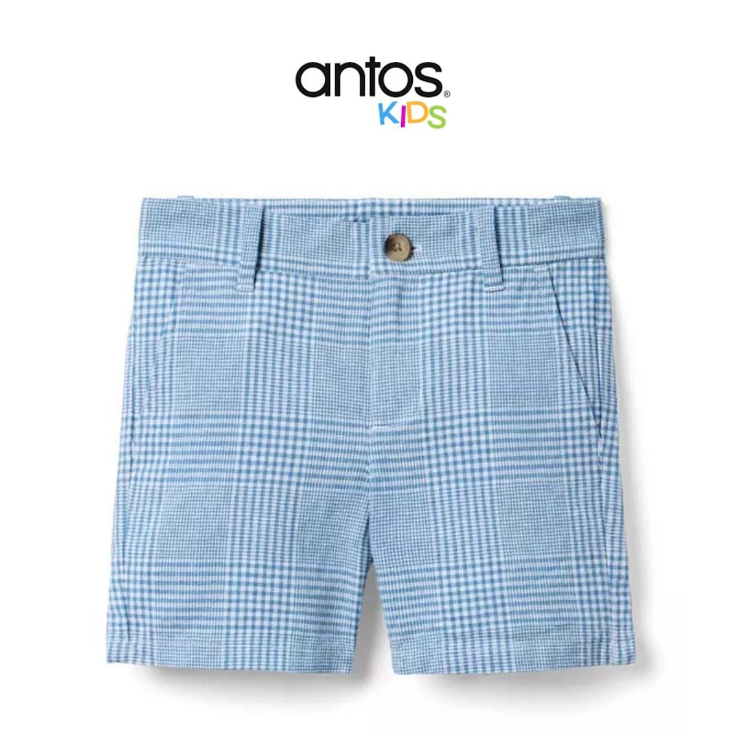 Tattersall Linen-Cotton Short