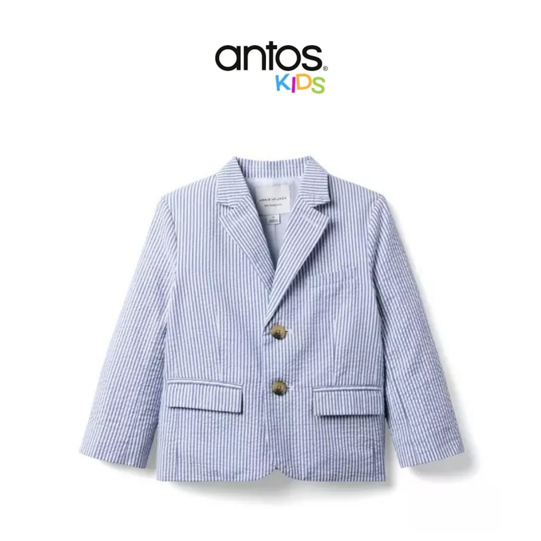 The Striped Seersucker Blazer