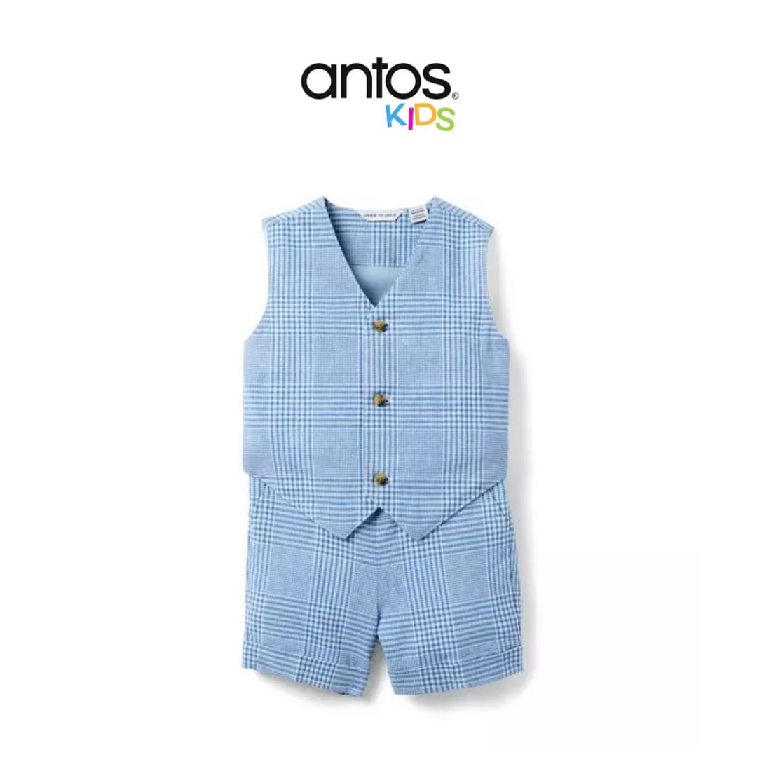 The Tattersall Baby Suit Set