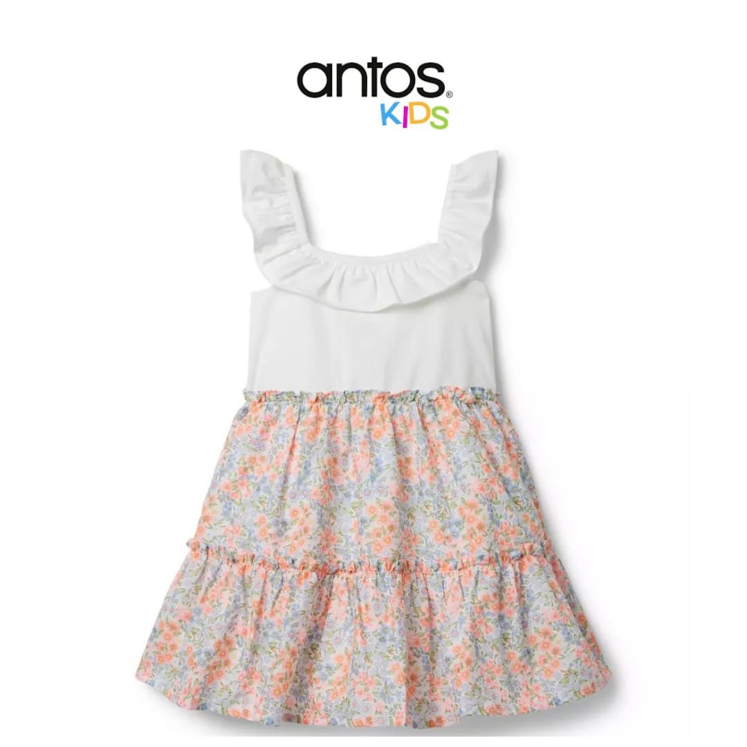 Ditsy Floral Ruffle Tiered Dress