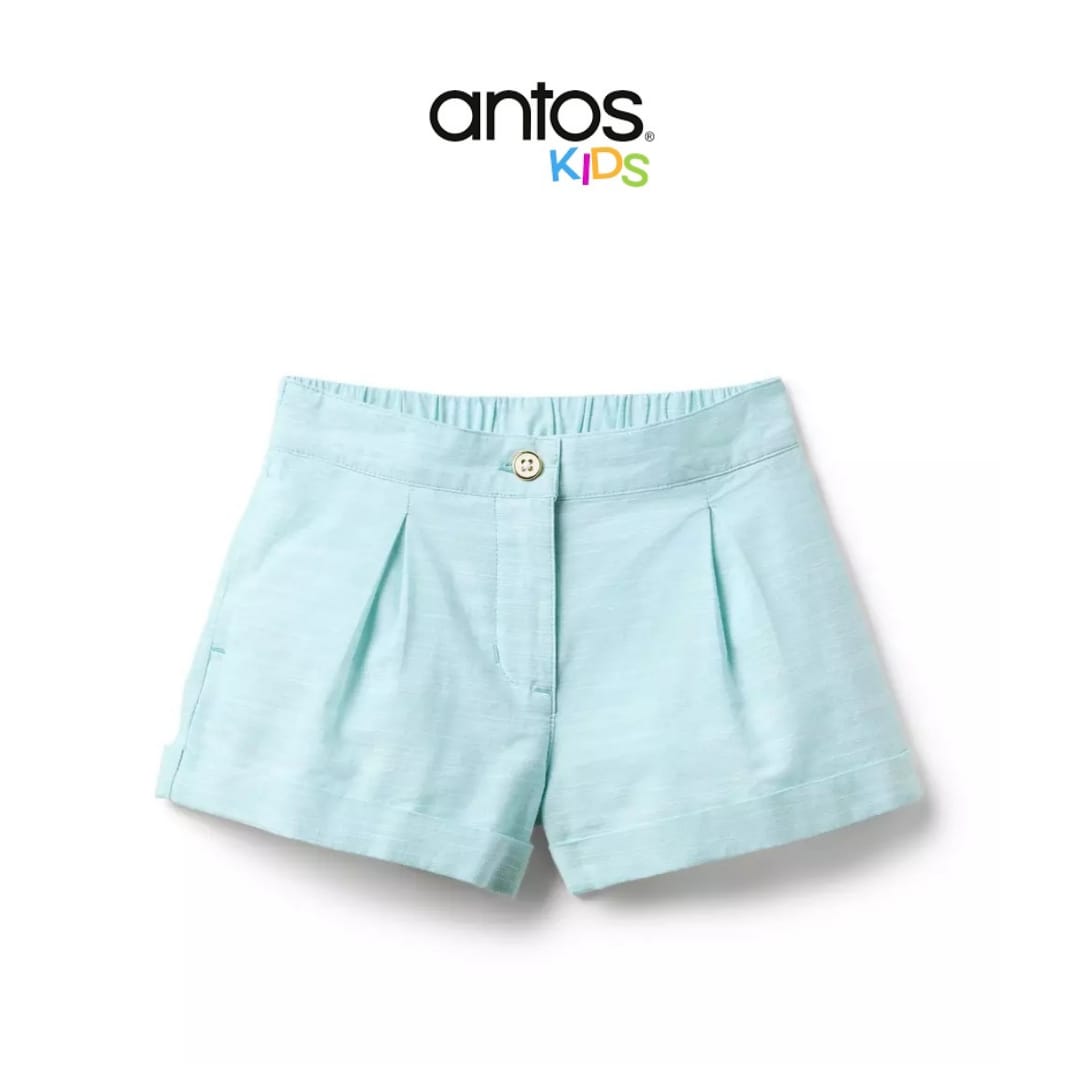 Pleated Cuffed Short