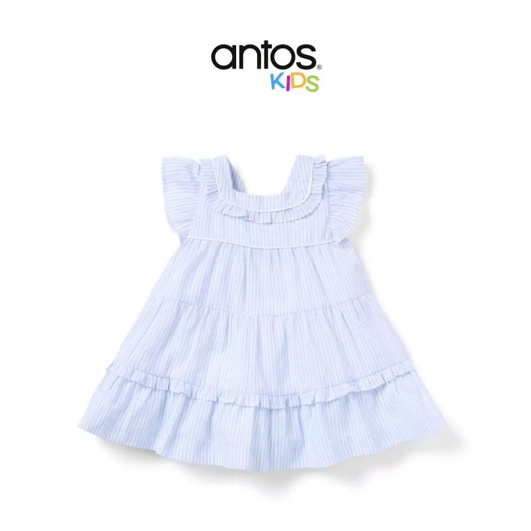 Baby Striped Ruffle Dress