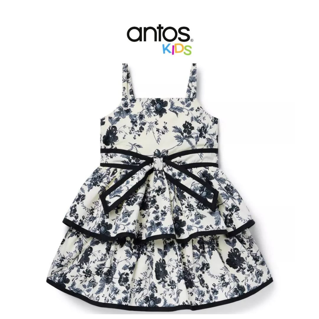 The Noir Floral Dress