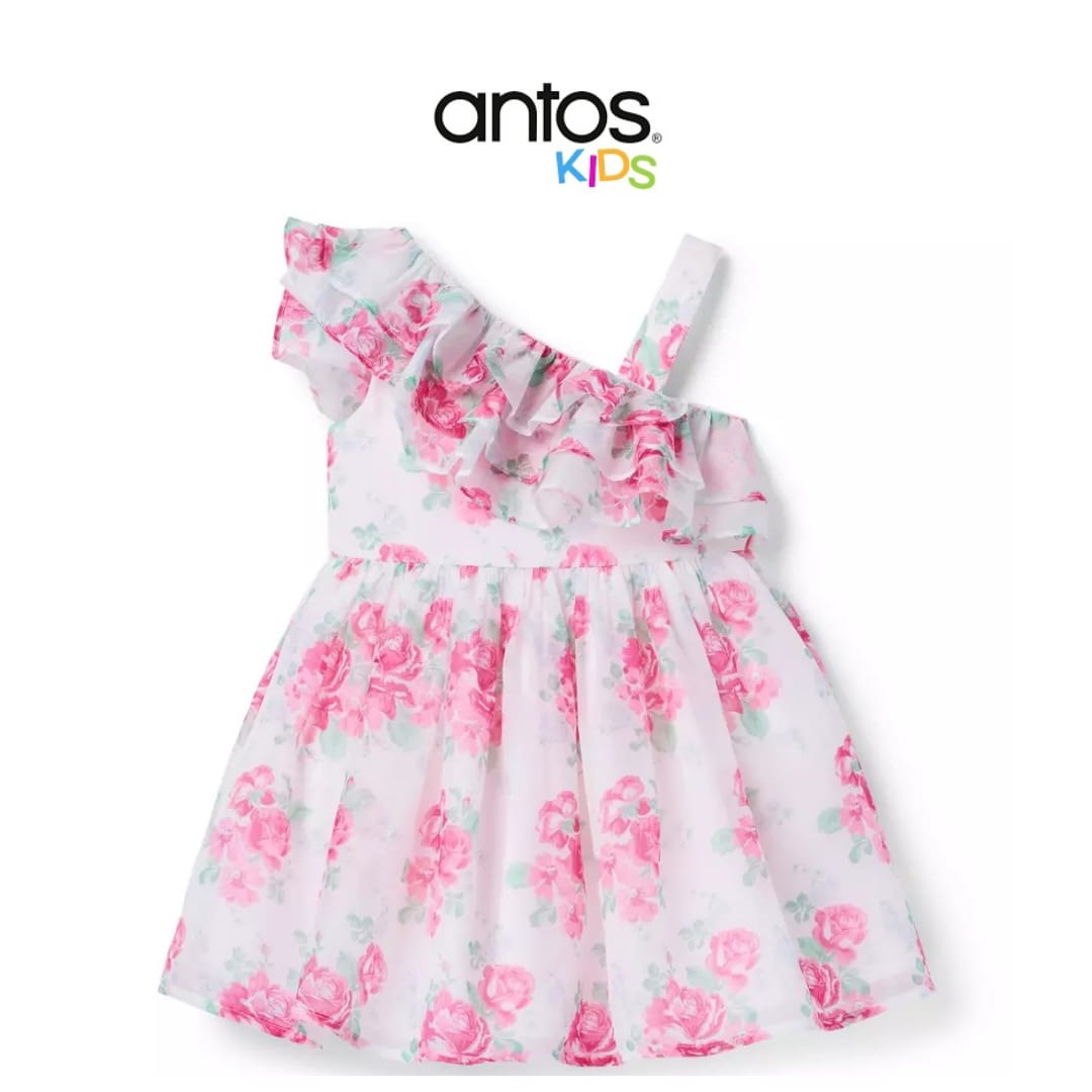 The Rose Ruffle Party Dress
