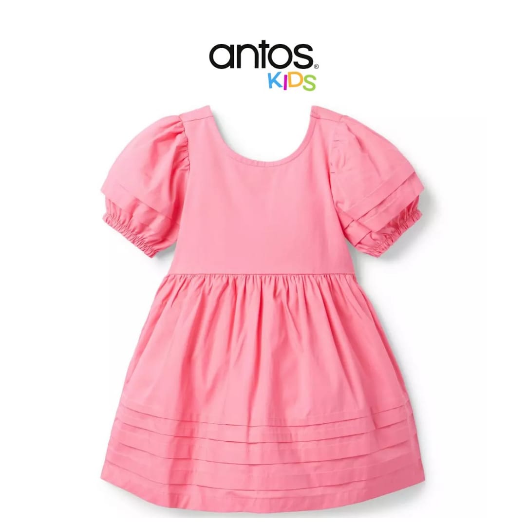 The Pintuck Puff Sleeve Dress