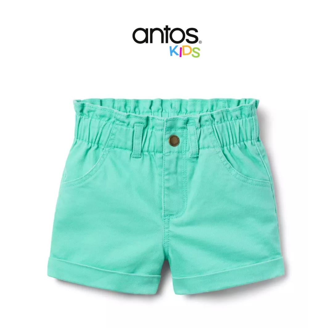 Twill Paperbag Waist Short