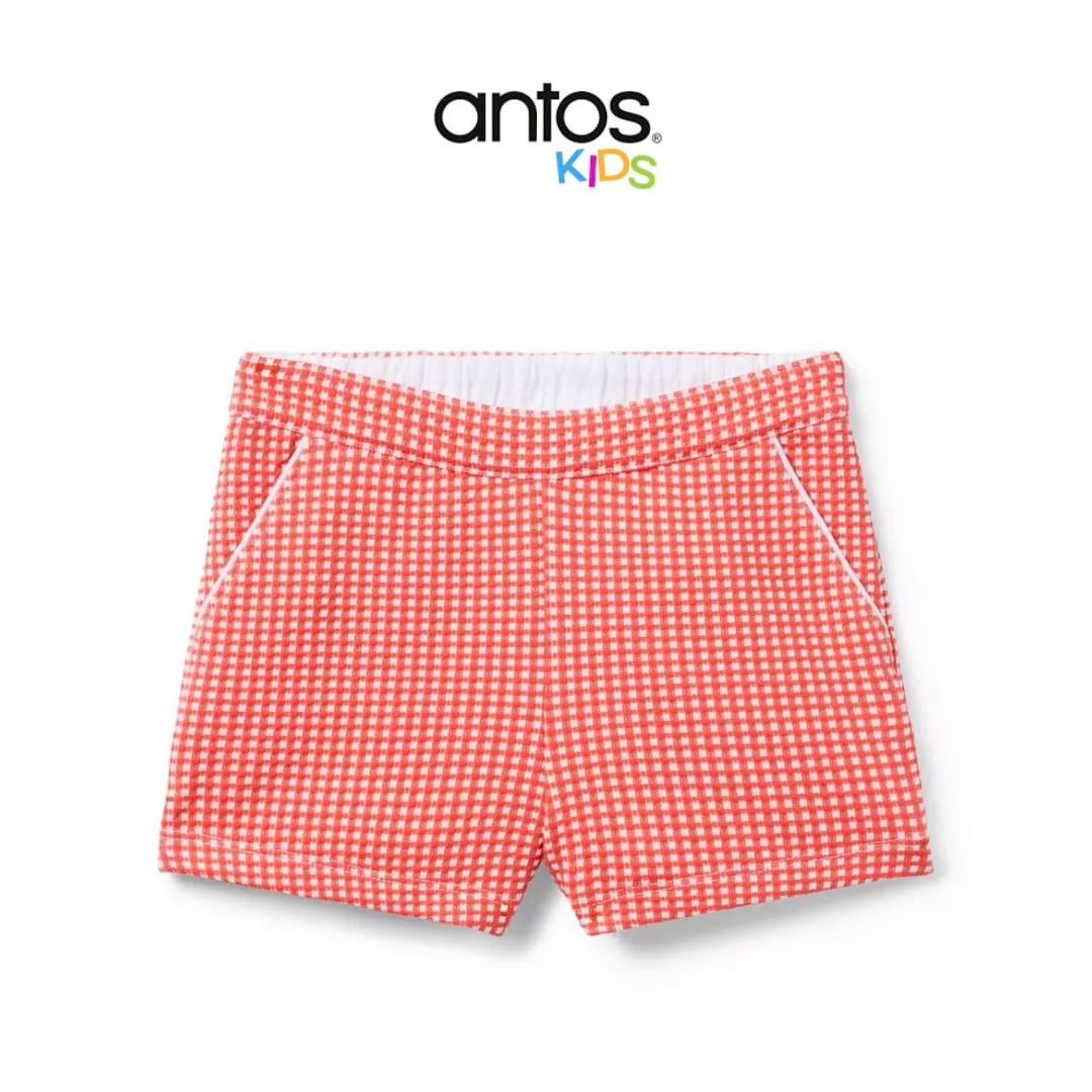 Gingham Jacquard Short