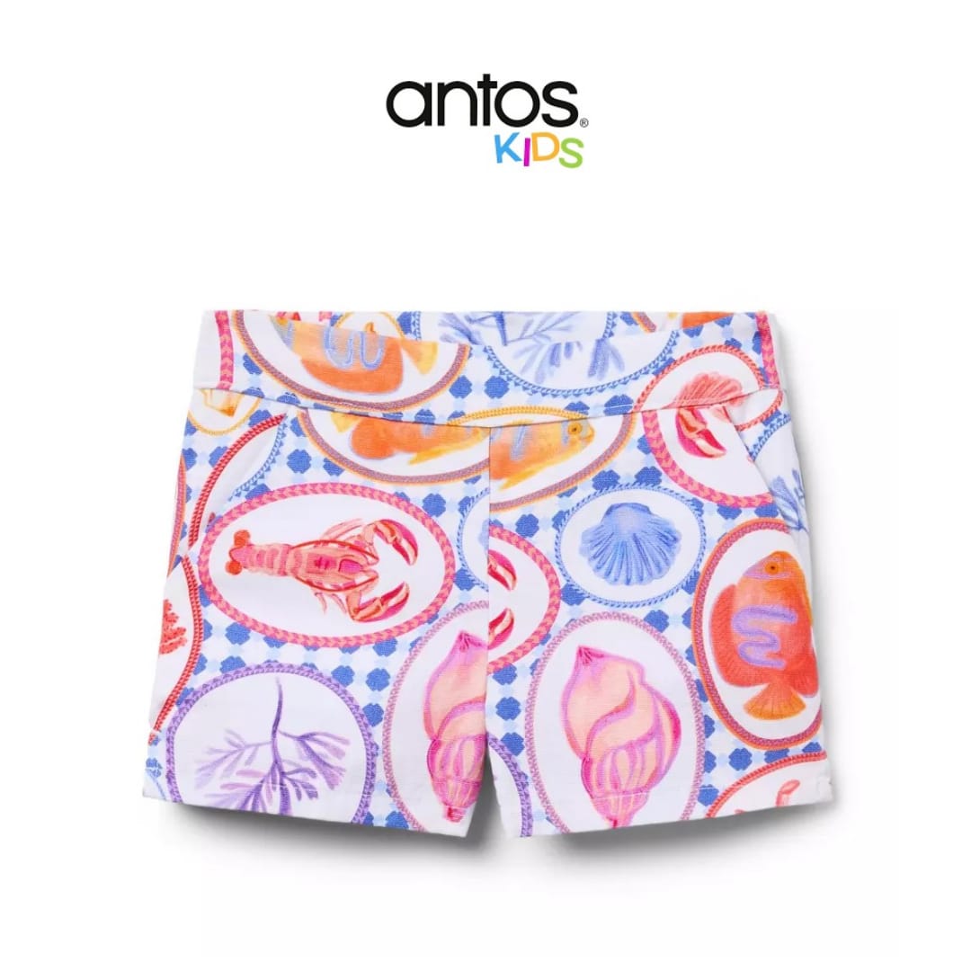 Ocean Icon Canvas Short