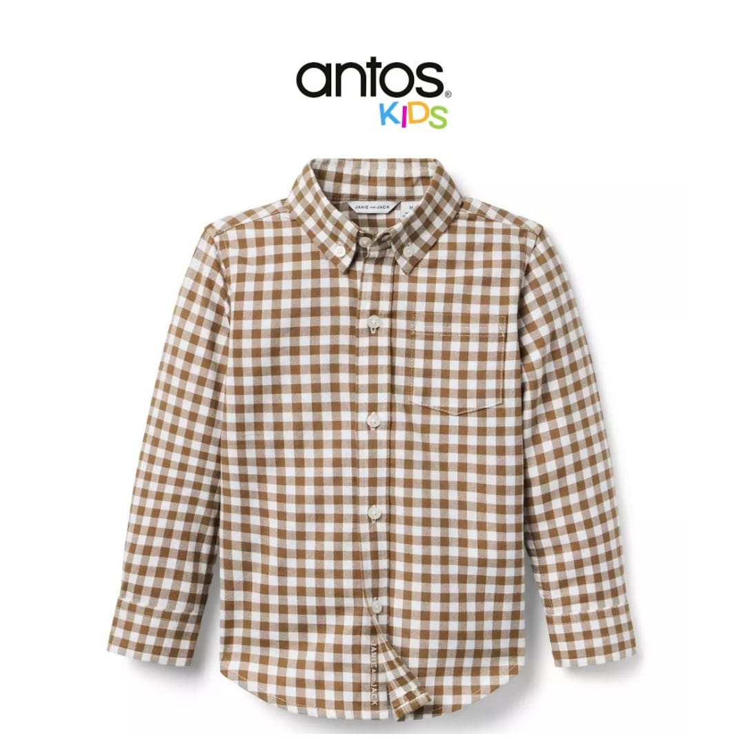 Gingham Flannel Shirt