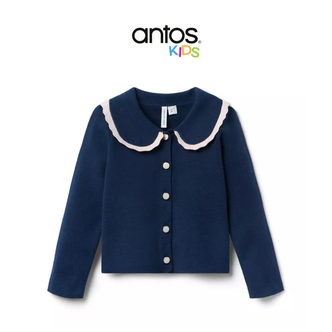 Crochet Collar Cardigan