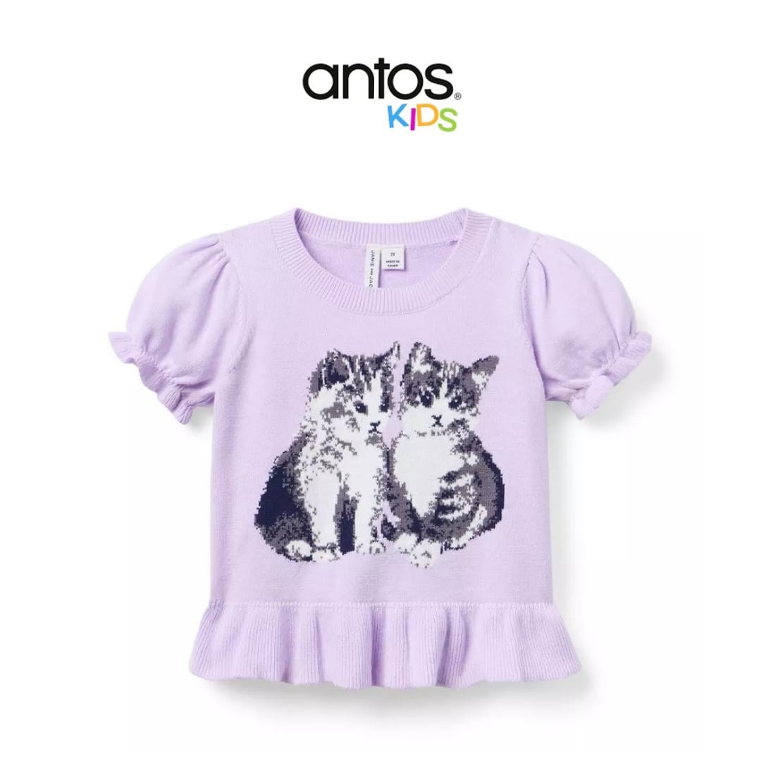 Kitten Peplum Sweater Top