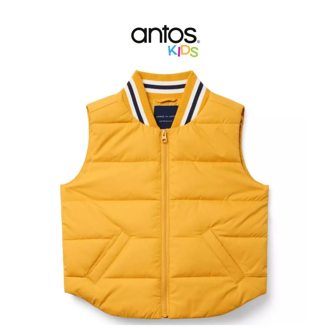 The Varsity Puffer Vest