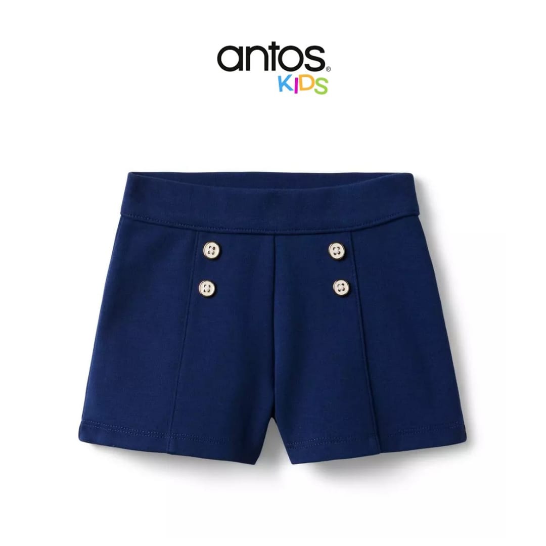Button Ponte Short