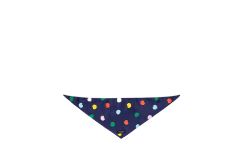 Small Pet Bandana, Watercolor Dot