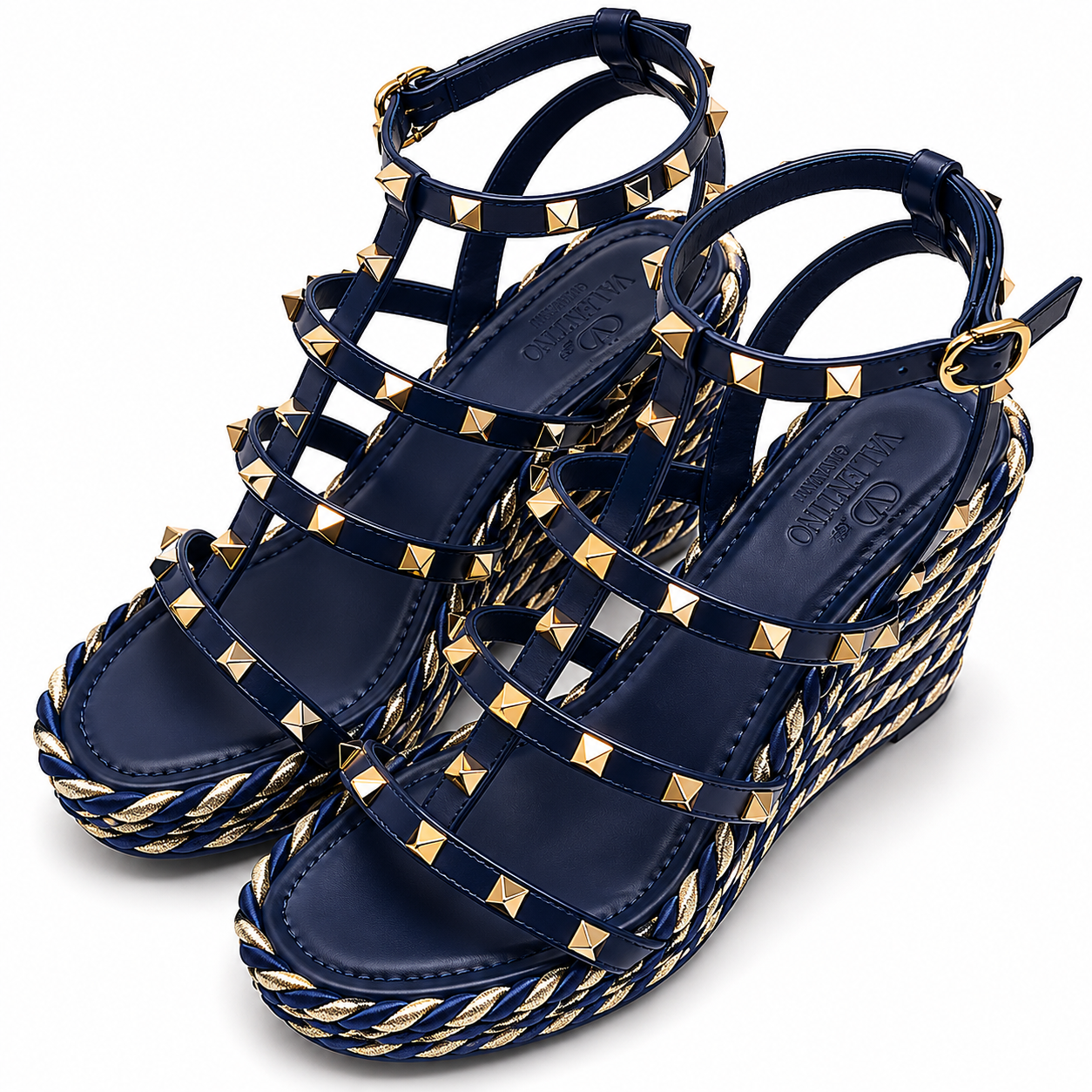 Rockstud Torchon | T. 25/95 Wedge Espadr