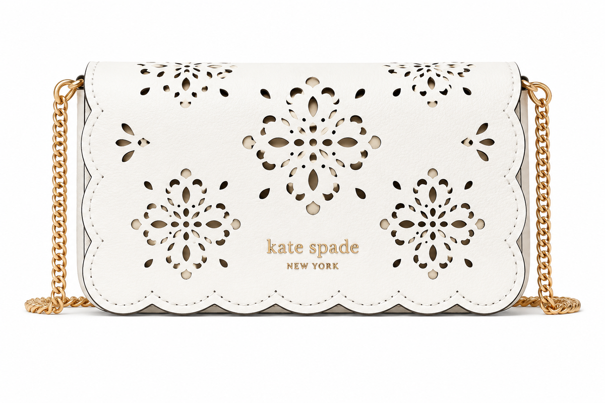 Serena Spade Flower Perforated Fine Grai