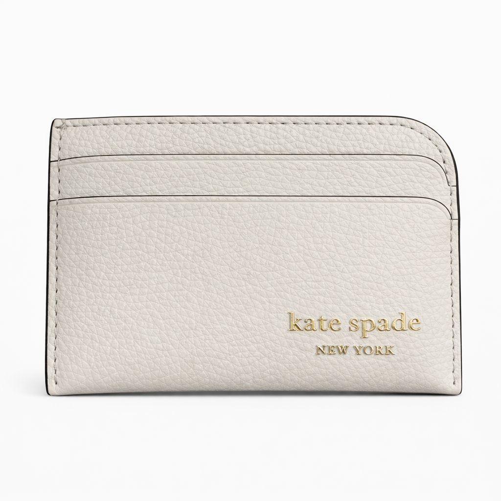 Devin Pebbled Leather Card Holder