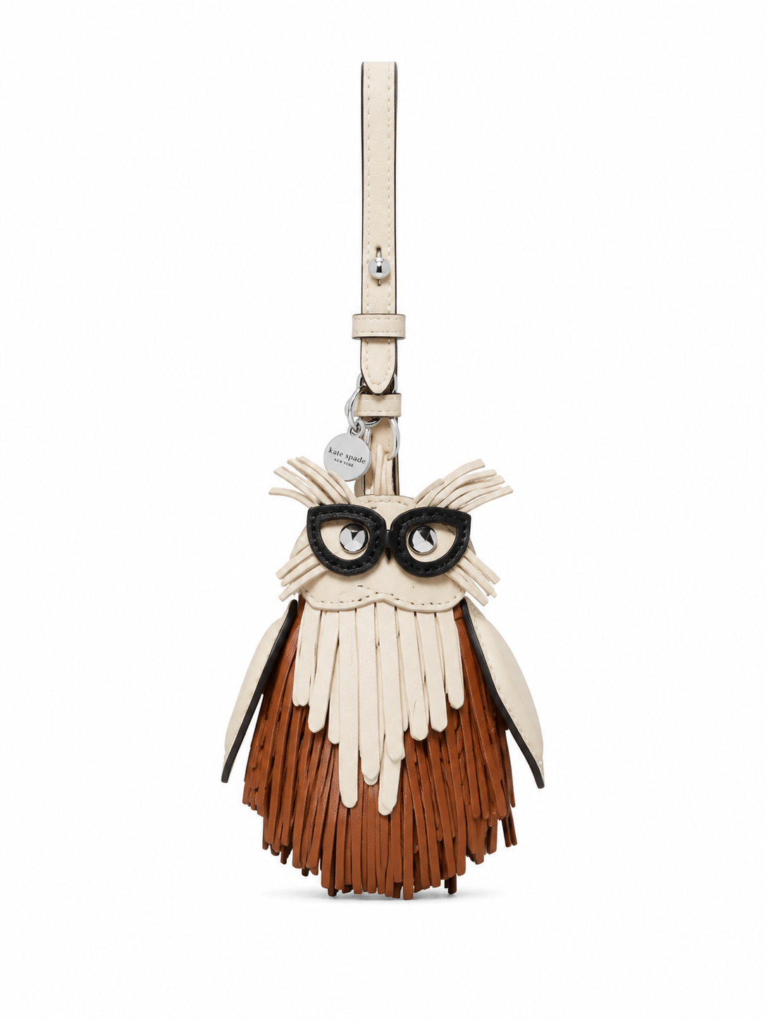Critters Mixed Material Ozzy Owl Bag Cha