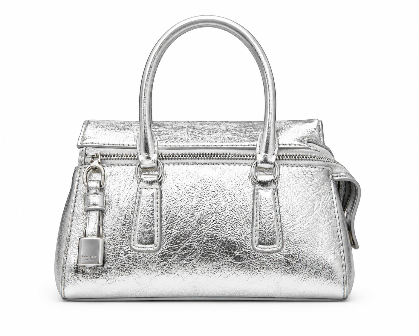 Bond Crinkle Metallic Leather Mini Bag