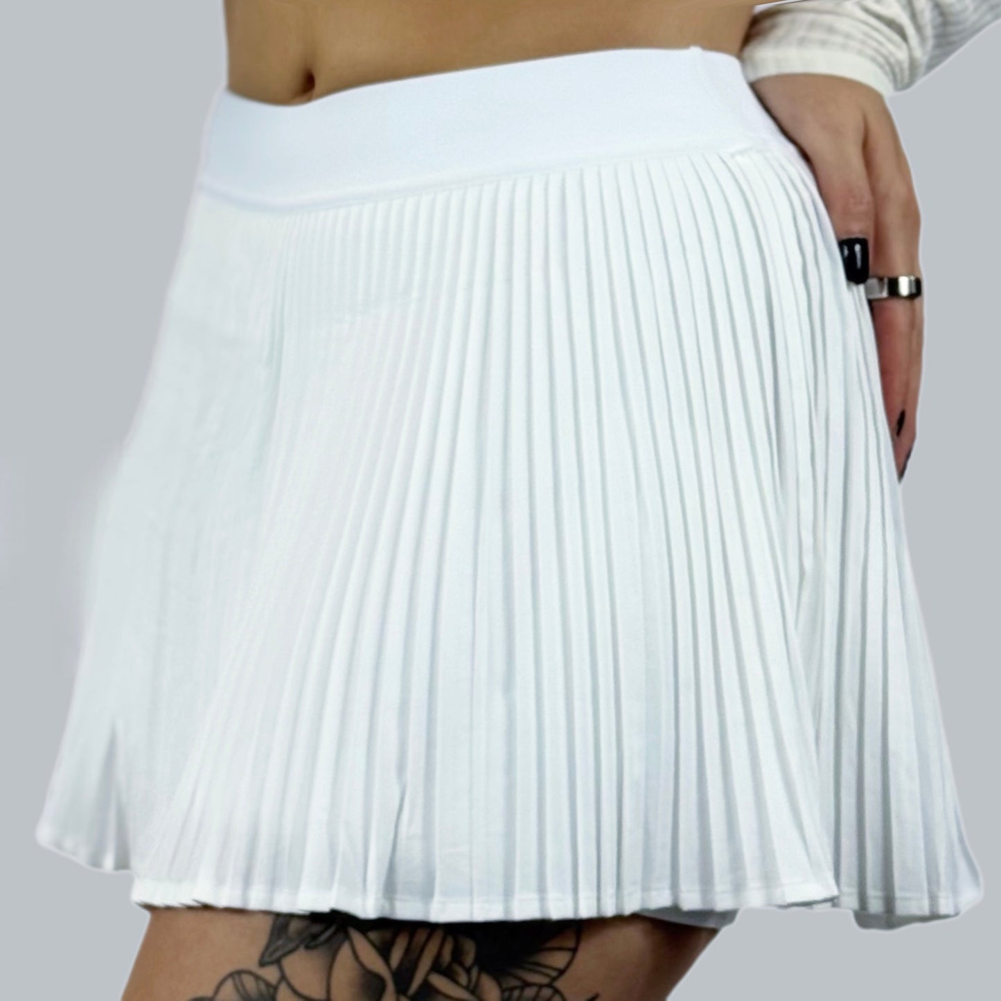 Varsity Hr Pleated Tennis Skirt