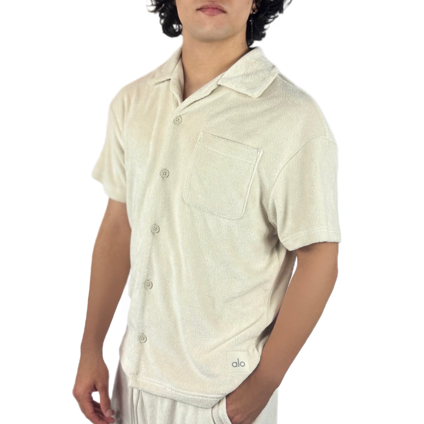 Coastal Terry Button Up