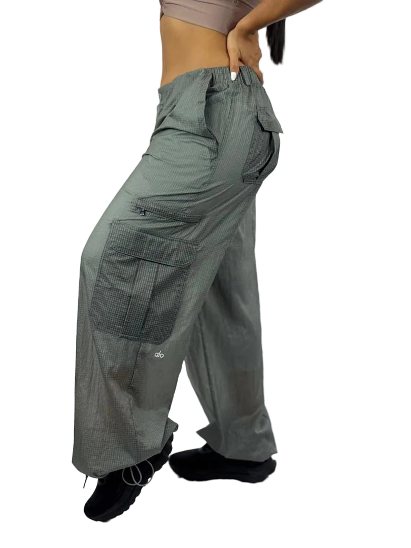 Sheer Game Time Wide Leg Jogger