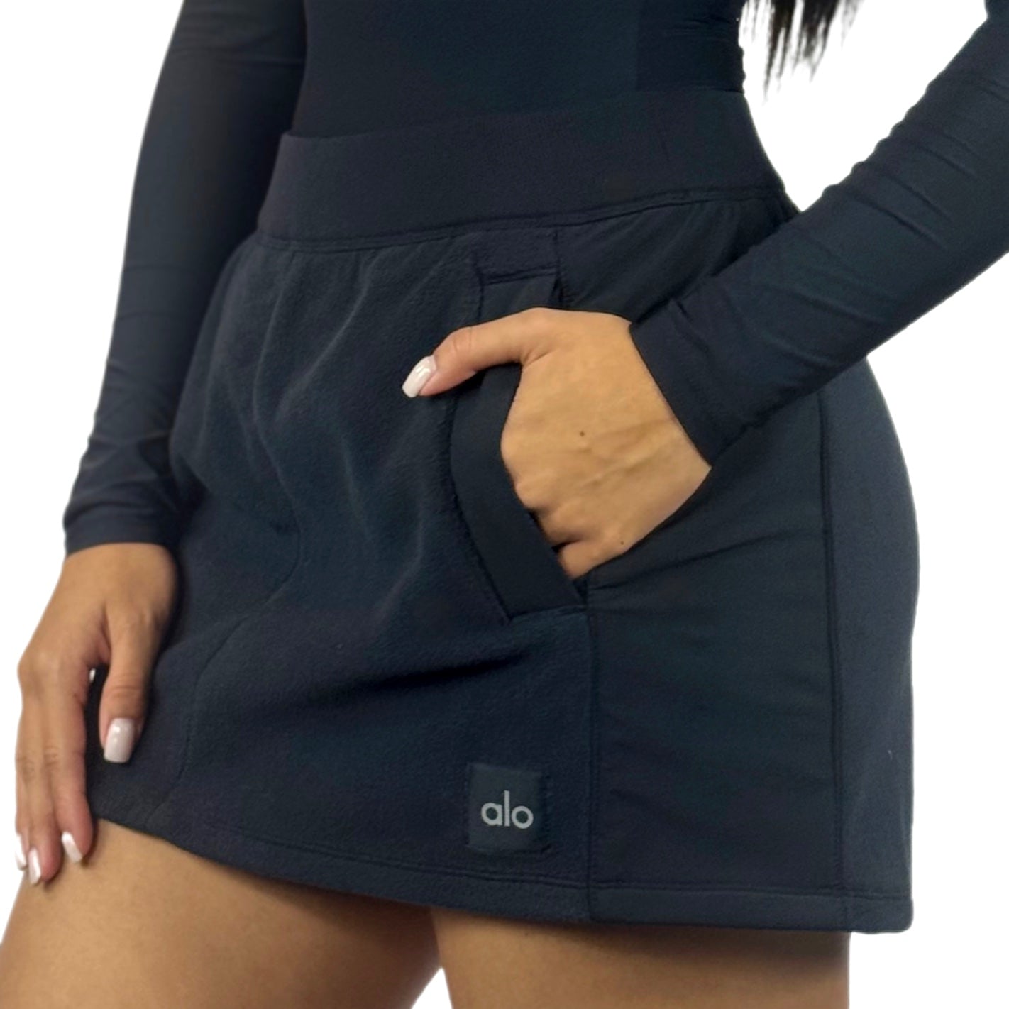 Polar Fleece Wintry Mix Skirt