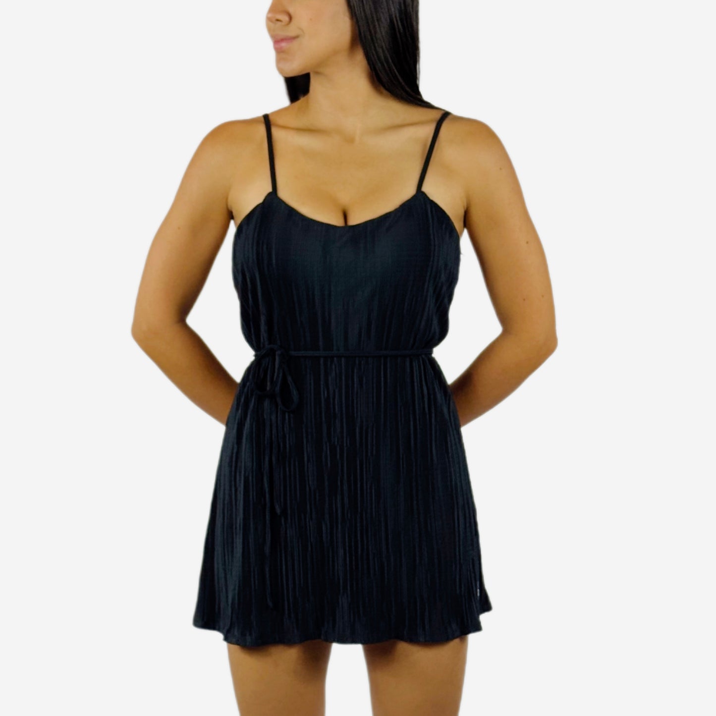 Micro Plisse Game On Tennis Dress