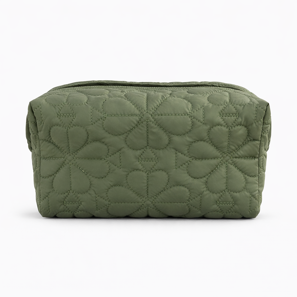 Tilly Quilted Fabric Small Cosmetic