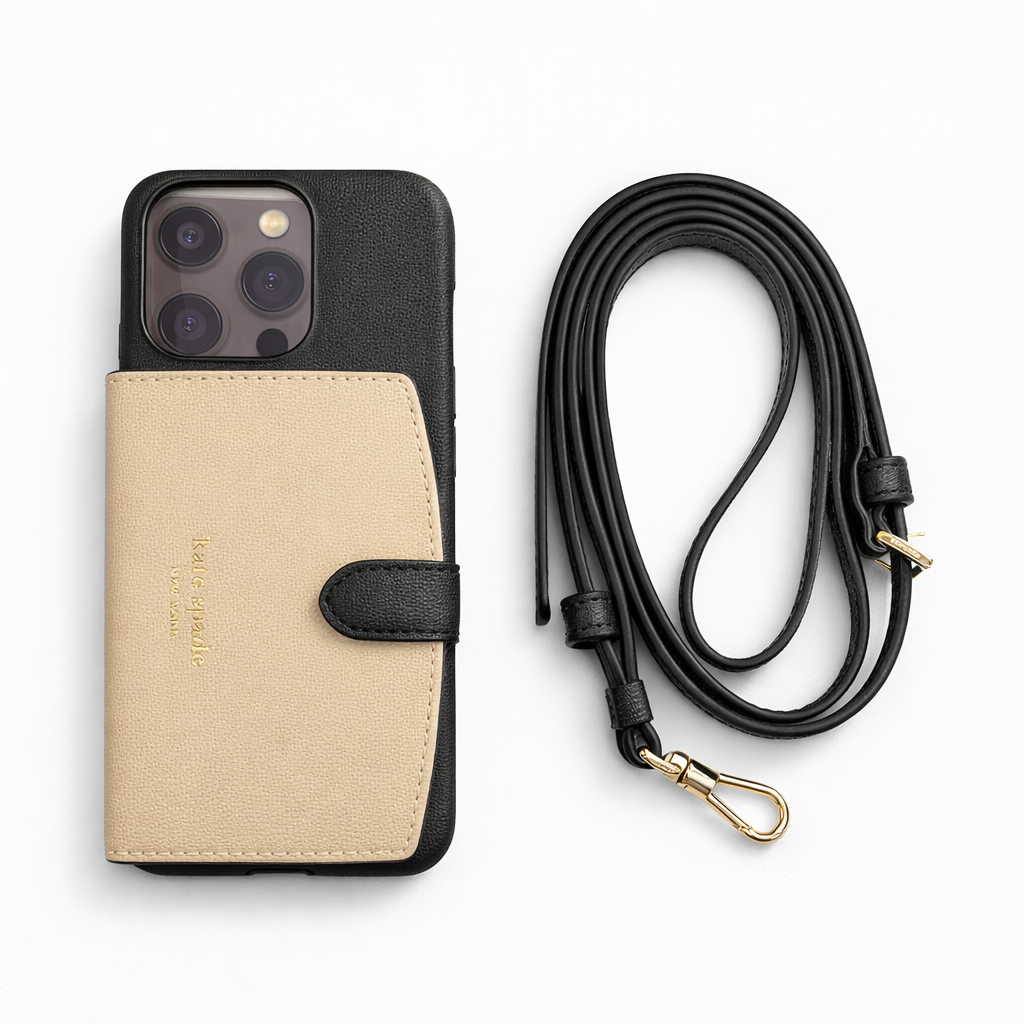 Morgan Colorblocked Pvc Phone Case Cardh