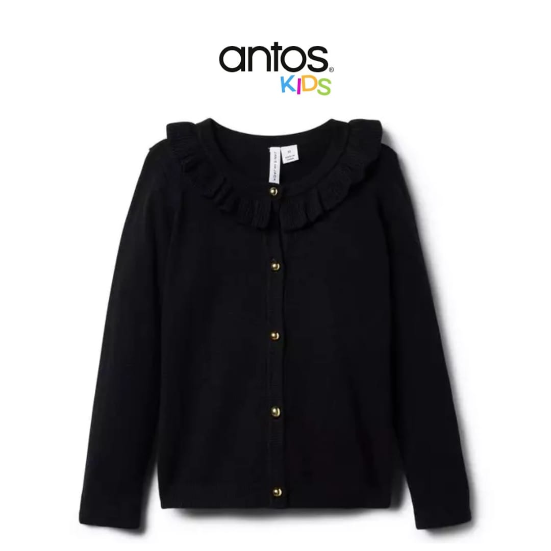 The Ruffle Collar Cardigan