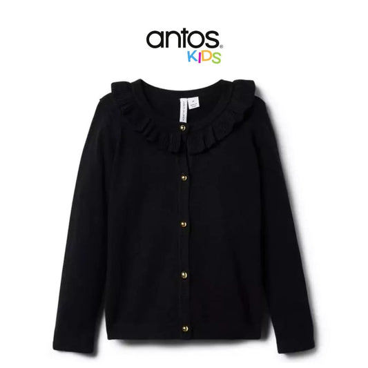 The Ruffle Collar Cardigan