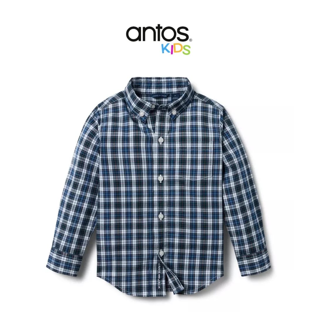 Plaid Poplin Shirt
