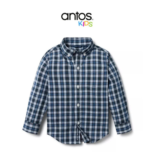 Plaid Poplin Shirt