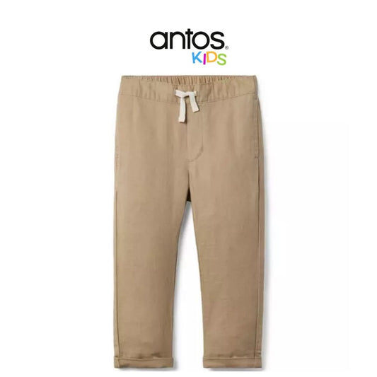 The Linen-Cotton Pull-On Pant