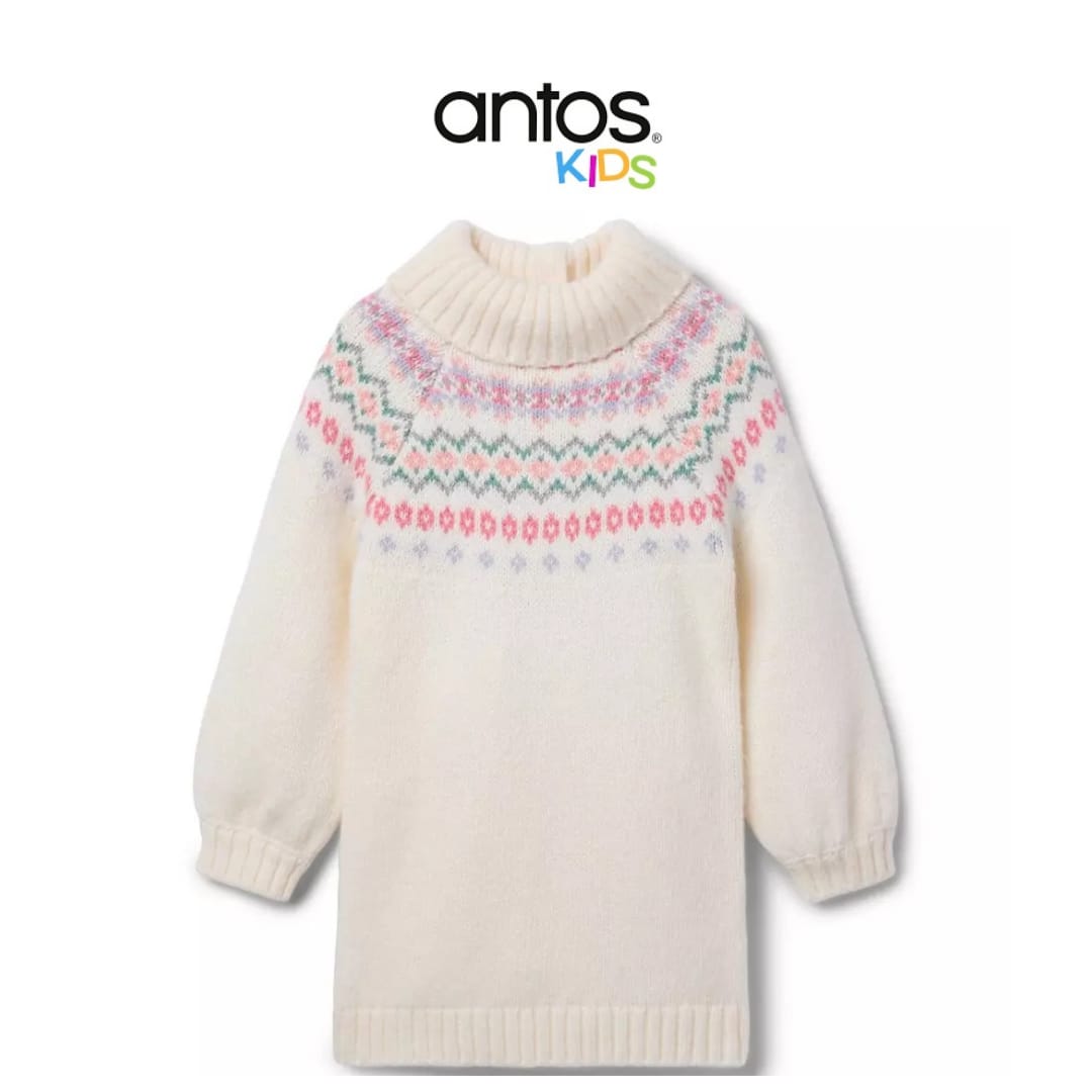 The Fair Isle Sweater Dress