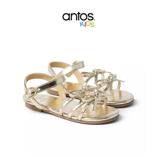 Metallic Bow Sandal