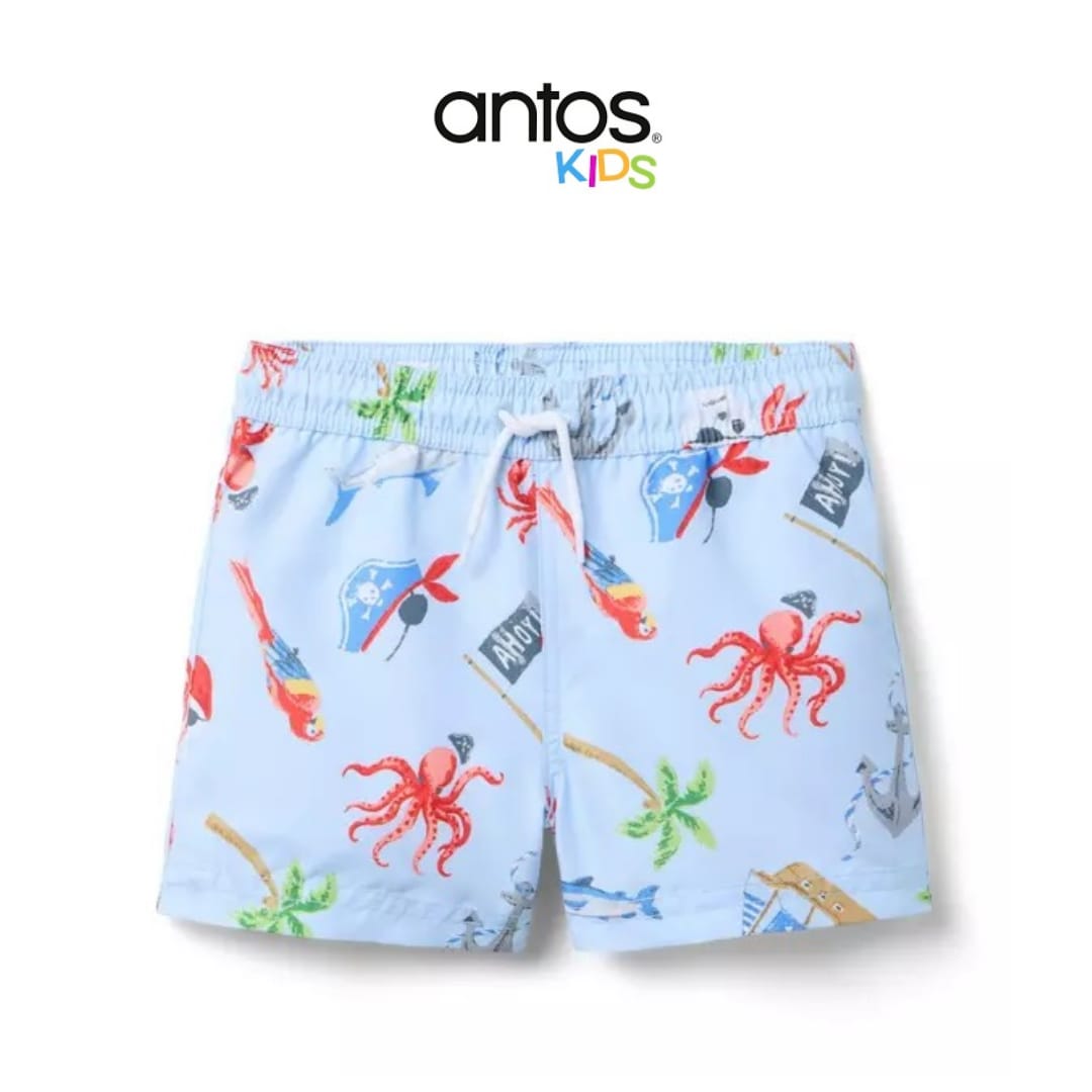 Recycled Pirate Adventure Swim Trunk