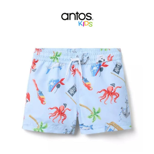 Recycled Pirate Adventure Swim Trunk