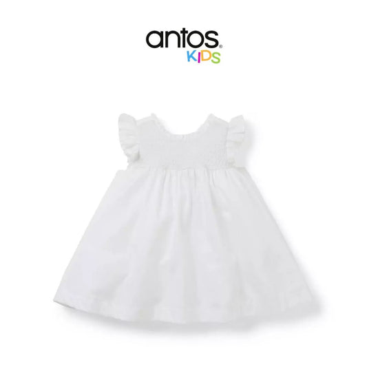 Baby Smocked Sateen Dress