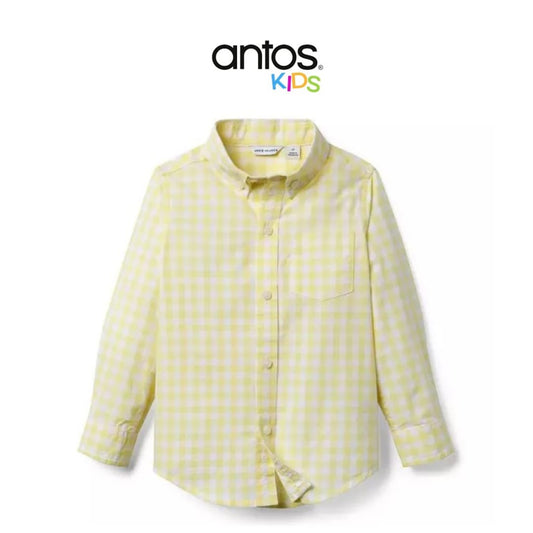 Gingham Poplin Shirt