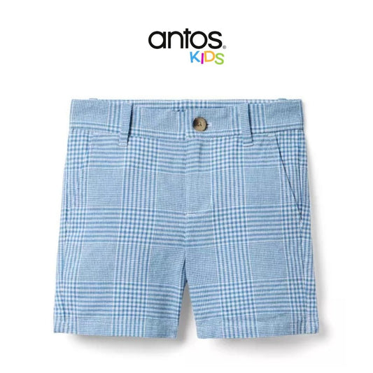 Tattersall Linen-Cotton Short