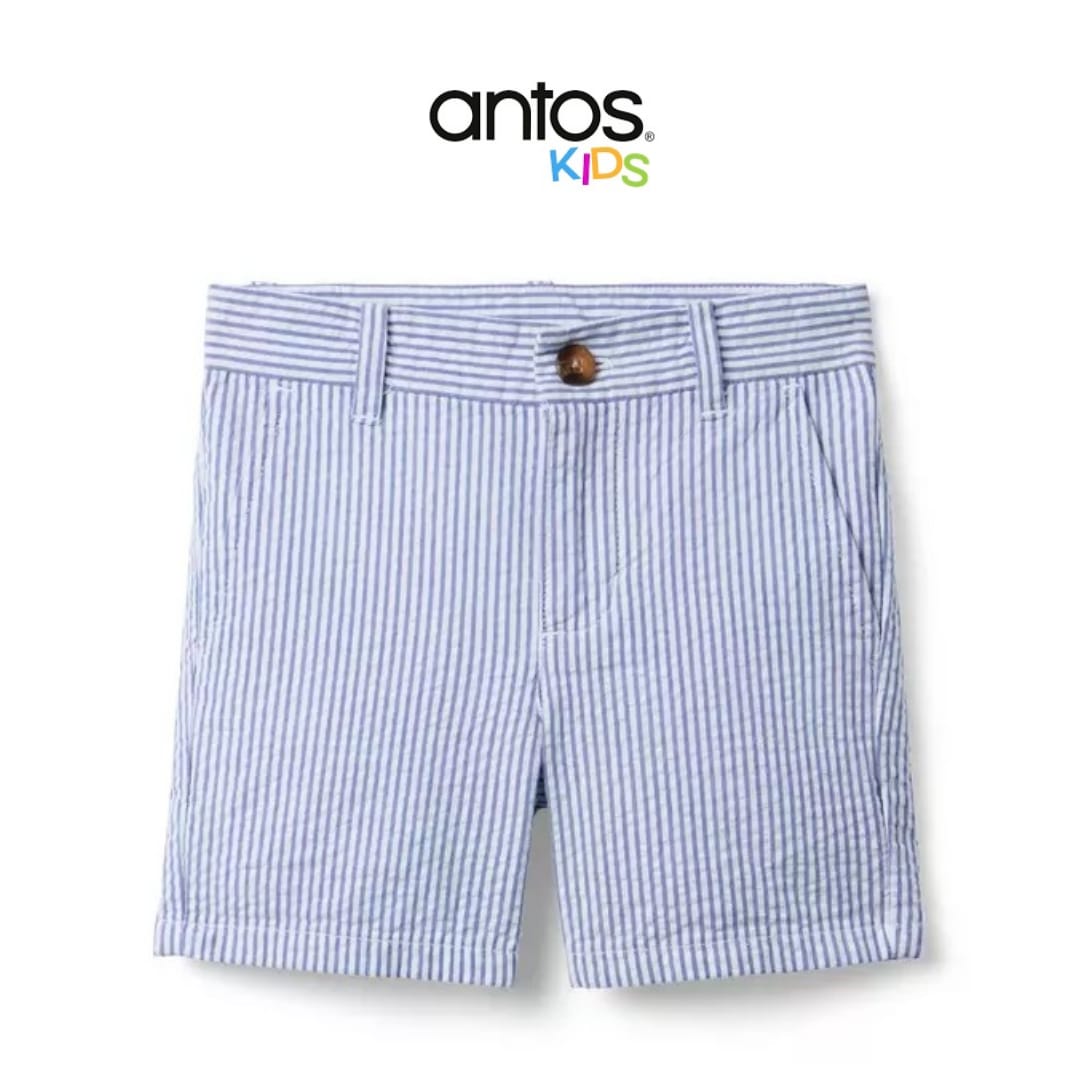 Striped Seersucker Short